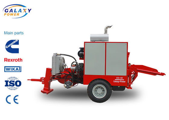 エンジンのimported 118kw 158hpの油圧滑車の最高の断続的な引き90kN