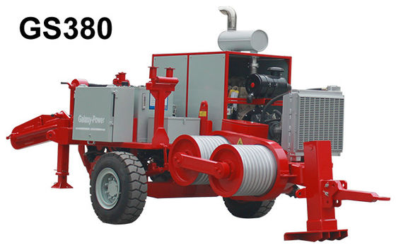 imported Engineの油圧滑車をひもでつなぐGS380 440kw 590hpの送電線
