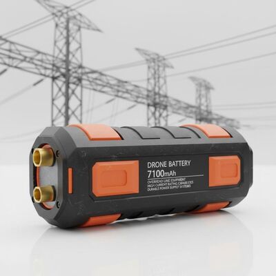 ドローンバッテリー 7100mAh 架空線設備 高電流定格能力による耐久性のある電源システム