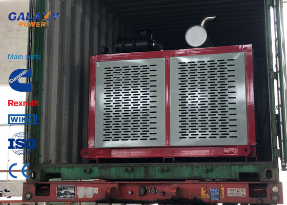 二重車輪油圧引き手および油圧ウィンチ77kw 103hp imported Engine