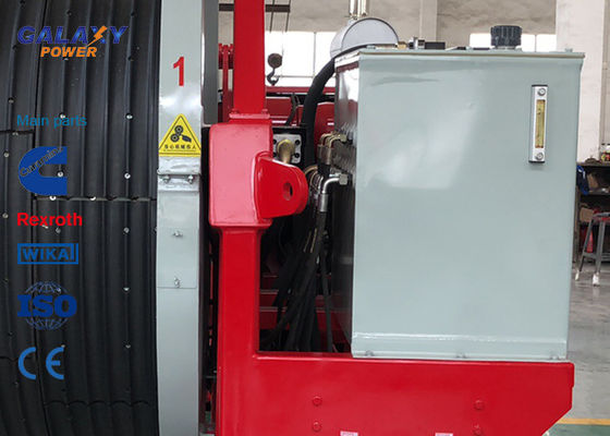 装置をひもでつなぐ77kw 103hp imported Engineの油圧テンショナーの最高の断続的な張力2x45/1x90kN