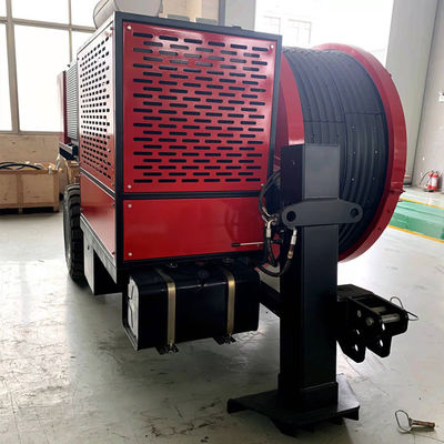 油圧プーラーテンショナー架空線架設工具 最大引張力 2x50KN 1x100KN