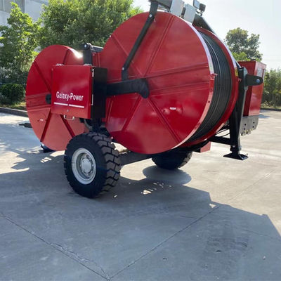 Overhead Transmission Line Cable Stringing Equipment GL2X40 90KN Hydraulic Tensioner for Conductor Pulling and Tensioning