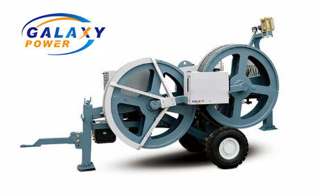 OPGWは21mm imported Engine 1x50knの油圧テンショナー装置をケーブルで通信する