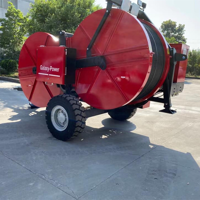 Overhead Transmission Line Cable Stringing Equipment GL2X40 90KN Hydraulic Tensioner for Conductor Pulling and Tensioning