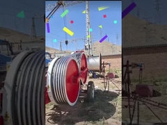 油圧テンショナーケーブルストリング装置 33KV プーラーマシン
